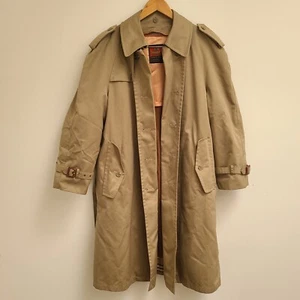 Moores VTG Liner Wool Trench Jacket SZ 40 - Picture 1 of 13