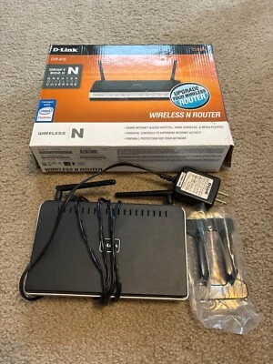 D-Link DIR-615-CS 300 Mbps 1-Port 10/100 Wireless N Router Used - Image 1 of 3