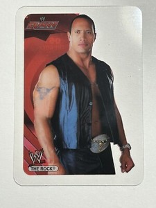 2007 Edibas Lamincard WWE #57 - The Rock - Acetate