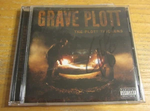 Folleto en CD firmado autografiado de Liquid Assassin Grave Plott ""The Plott Thickens - Imagen 1 de 5