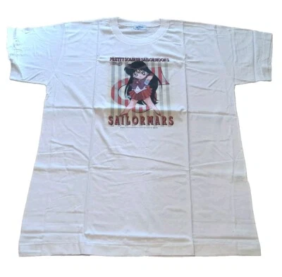 Nuevo de Lote Antiguo Camisa Sailor Mars Años 90 L Anime Sailor Moon Japón Nueva Foto 1 de 4