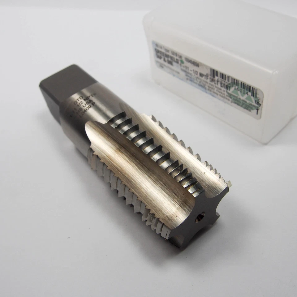 GTD Interrupted Thread Pipe Tap 1-11-1/2 NPTF 5FL HSS 16114 - Image 1 of 1