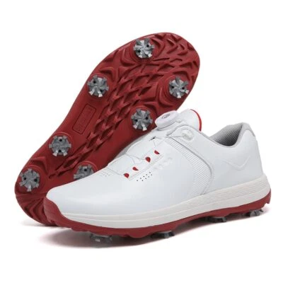 Men's Golf Shoes Comfortable Golf Sneakers Outdoor Waterproof Walking Shoes  - Image 1 of 4