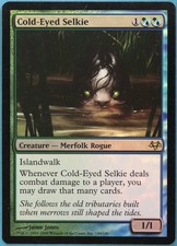 Cold-Eyed Selkie FOIL Eventide NM Blue Green Rare MTG CARD (ID# 222474) ABUGames