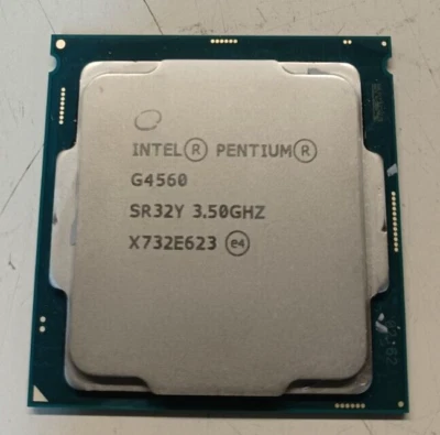 Computadora de escritorio Intel Pentium G4560 LGA 1151 3,5 GHz CPU de doble núcleo SR32Y Foto 1 de 2