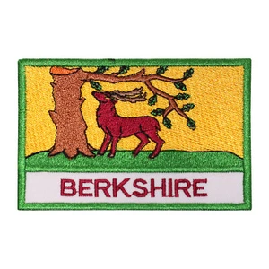 Berkshire County Flagge Aufnäher Bügelbild Patch Aufnäher Abzeichen bestickt Patch - Bild 1 von 1