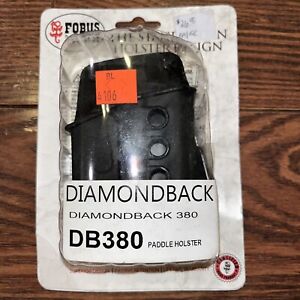 Fobus Standard Belt Evolution Paddle Holster Diamondback DB380 .380 DB380BH 11
