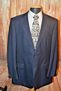 Hugo Boss Men Guabello Wool 2 Front Button Sports Coat Size 46L - Picture 1 of 12