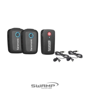 Saramonic Blink500-B2 Ultracompact 2-Person Wireless Clip-On Mic System Dual - Picture 1 of 8
