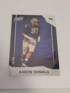 Aaron Donald #FB9 #RD  19/50 2021 Panini Father's Day