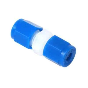 Accesorio de tubo PFA Swagelok, unión, 1/2 pulgada conexiones, PFA-820-6 - Imagen 1 de 3