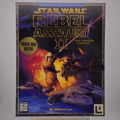 Star Wars: Rebel Assault II: The Hidden Empire, 1995, Big Box, New & Sealed - Image 1 of 4
