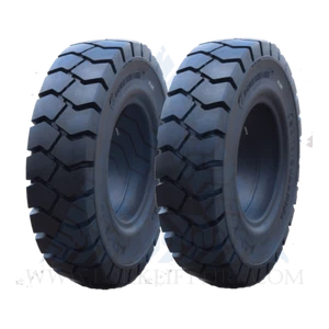7.50X15 5.5" 750X15 FORKLIFT SOLID TIRES 7.50-15 750-15 75015 | TRACTION x2 - Picture 1 of 1
