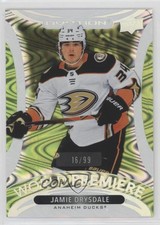 2021 Upper Deck Ovation World Premiere Lime /99 Jamie Drysdale #WP-27 Rookie RC