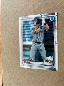 HUNTER BISHOP BOWMAN 2020 DRAFT ROOKIE MINT CHROME SF GIANTS #BD-200