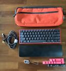 Ducky One 2 Mini RGB 60% Mechanical Keyboard MX silent red + upgrades + extras