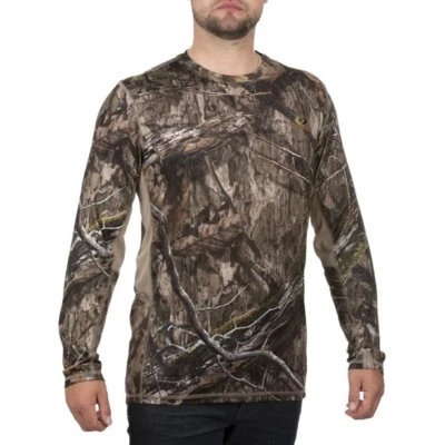 Mossy Oak Country DNA Long Sleeve Performance Hunting Camouflage Small (34/36) - Image 1 of 3