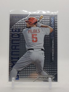 2012 Panini Prizm Albert Pujols #D9 Dominance Insert Card Los Angeles Angels