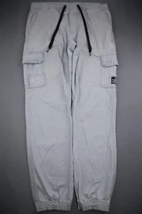 Men's Ecko Unltd Drawstring Cargo Jogger Skinny Fit Stretch Gray Size 34 - Picture 1 of 12