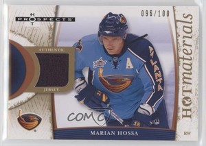 2007-08 Fleer Hot Prospects Hot Materials Red Hot /100 Marian Hossa #HM-MH HOF