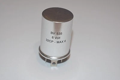 Intermitente de tierra positivo de 6 voltios y 3 clavijas de alta resistencia 1941-55 Desoto Dodge Plymouth Foto 1 de 4