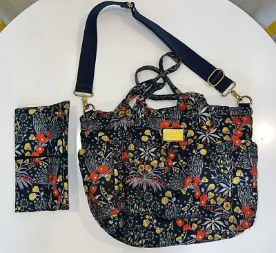 Bolsa de pañales para bebé Marc Jacobs acolchada de nailon con cambiador Foto 1 de 4