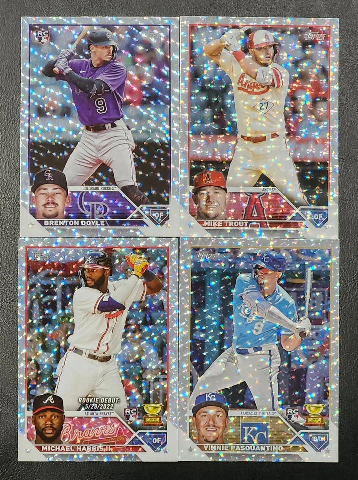 2023 Topps Series 1 / Update Super Box SILVER FOIL Ice Parallels You Pick - Image 1 of 1