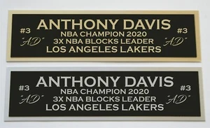 Anthony Davis nameplate for signed basketball photo jersey or case  - Picture 1 of 2