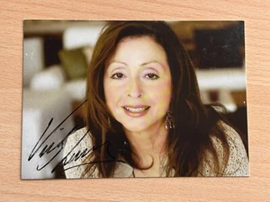 Tarjeta de autógrafo de Vicky Leandros original firmada #7298 - Imagen 1 de 1