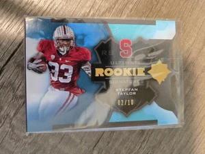 2013 Ultimate Collection Gold #163 Stepfan Taylor AUTO RC #ed 02/10 - Bild 1 von 3