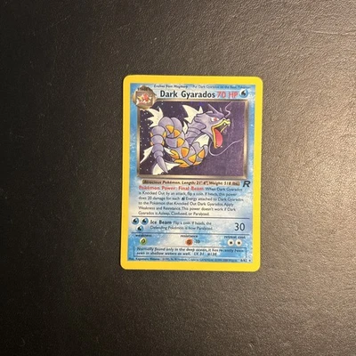 Dark Gyarados 8/82 Team Rocket Pokemon Card Holo Rare Lightly Played Excellent - Image 1 of 4