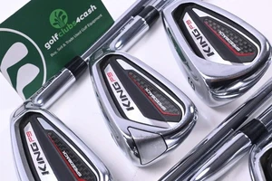 Cobra King F9 Irons / 6-PW+GW+SW / Regular Flex KBS Tour 90 Shafts - Picture 1 of 7