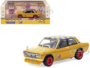 DATSUN 510 "OG BEER" GELB 1/64 DIECAST MODELLAUTO VON TARMAC WORKS T64-052-OG - Bild 1 von 4