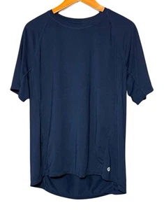 Mondetta Outdoor Project Short Sleeve Crew Neck Active Wear Shirt Blue Size L - Picture 1 of 9