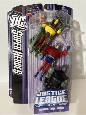 DC Super Heroes Justice League Unlimited Mr.Miracle, Orion y Darkseid Foto 1 de 4