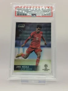 Topps Chrome Stadium Club CL 20/21 Nr. 41 Jamal Musiala Rookie Refractor PSA 10 - Bild 1 von 1