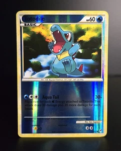 Pokémon TCG - TOTODILE - 74/95 - REVERSE HOLO - CALL OF LEGENDS (2011) - LP/NM - Picture 1 of 2