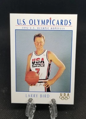 1992 Impel US Olympicards Larry Bird #9 Olympic Hopefuls - Dream Team - Celtics  - Image 1 of 2