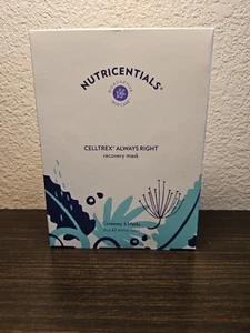 Nu Skin Nutricentials Celltrex Always Right Recovery Mask Box Of 5 NEW/SEALED - Picture 1 of 5