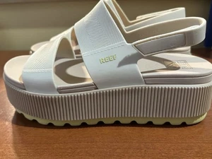 Reef Water Vista Higher Platform Sandals Size 8 - Picture 1 of 10