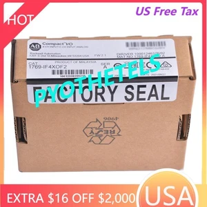 NEW Sealed AB 1769-IF4XOF2 CompactLogix 6 Pt A/I and A/O Module US Free Tax - Picture 1 of 5