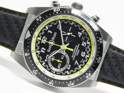 BELL & ROSS BR V3-94 R.S.20 Chronograph world Limited99 9 Lots MensBRV394-RS20/S - Image 1 of 4