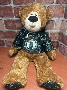 Boston Celtics Basketball NBA Plush Hooded Teddy Bear 19” 2010 Good Stuff LLC - Picture 1 of 5
