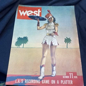 Los Angeles Times West Magazine October 11 1970 L.A. Recording Game, Carhop Girl - Picture 1 of 12
