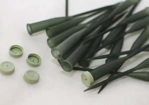 100 Fialette Con Punta Da 15 Cm In Colore Verde - Imagen 1 de 1