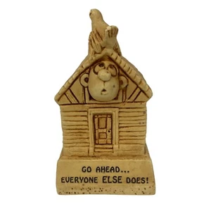 Paula 1976 Go Ahead Everyone Else Does! Coin Bank Figur Made in USA - Bild 1 von 12