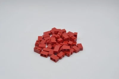 LEGO 50 x Basisstein 1x2 rot red basic brick 3004 300421 4613961 - Bild 1 von 2