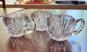 3 Marquis by Waterford Crystal Newberry Punch Cup Glasses, A+ Cond - Picture 1 of 5