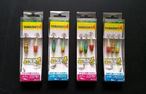 Yamashita Fishing 5cm sabiki Glow Minnow Lure Rig for Squids & Calamari  ~ US !! - Picture 1 of 11