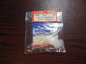P-59 Nylon Propeller For B & C R/C Boat Engines Jim Walker's Vintage Model Part - Picture 1 of 2